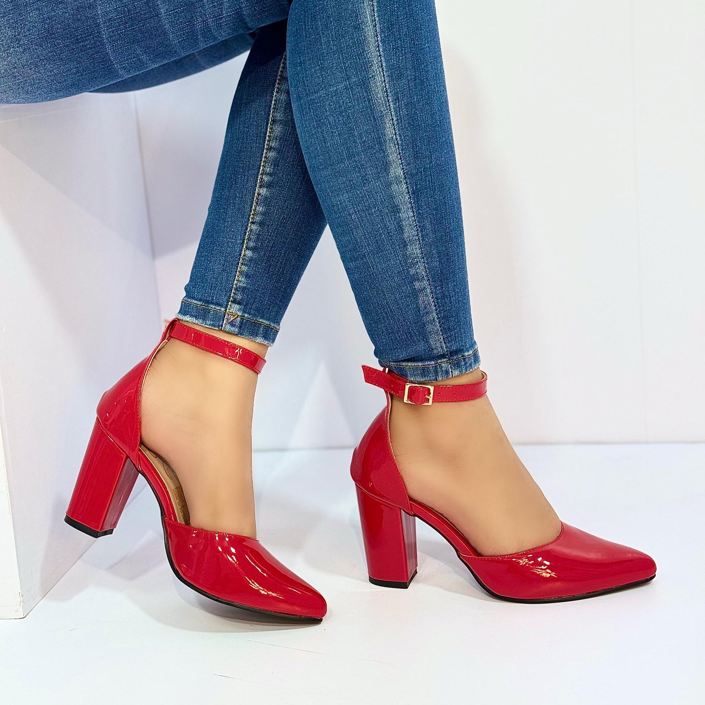 Calzado Mujer Tacón  7.5   REF: 81CH  Envió Gratis - Milagros Moda