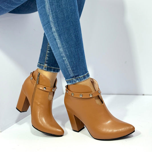 Botines de Mujer Tacon 7.5 cm REF: 8145 Envio Gratis