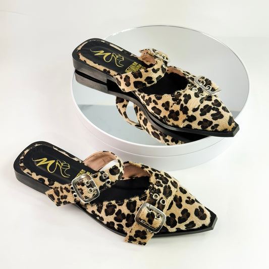 Baletas para mujer con hebillas Ref. 1061 animal print