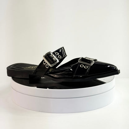 Baletas para mujer con hebillas Ref. 1061 negro