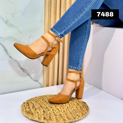 Calzado Mujer Tacón  7.5   REF: 7488  Envió Gratis - Milagros Moda