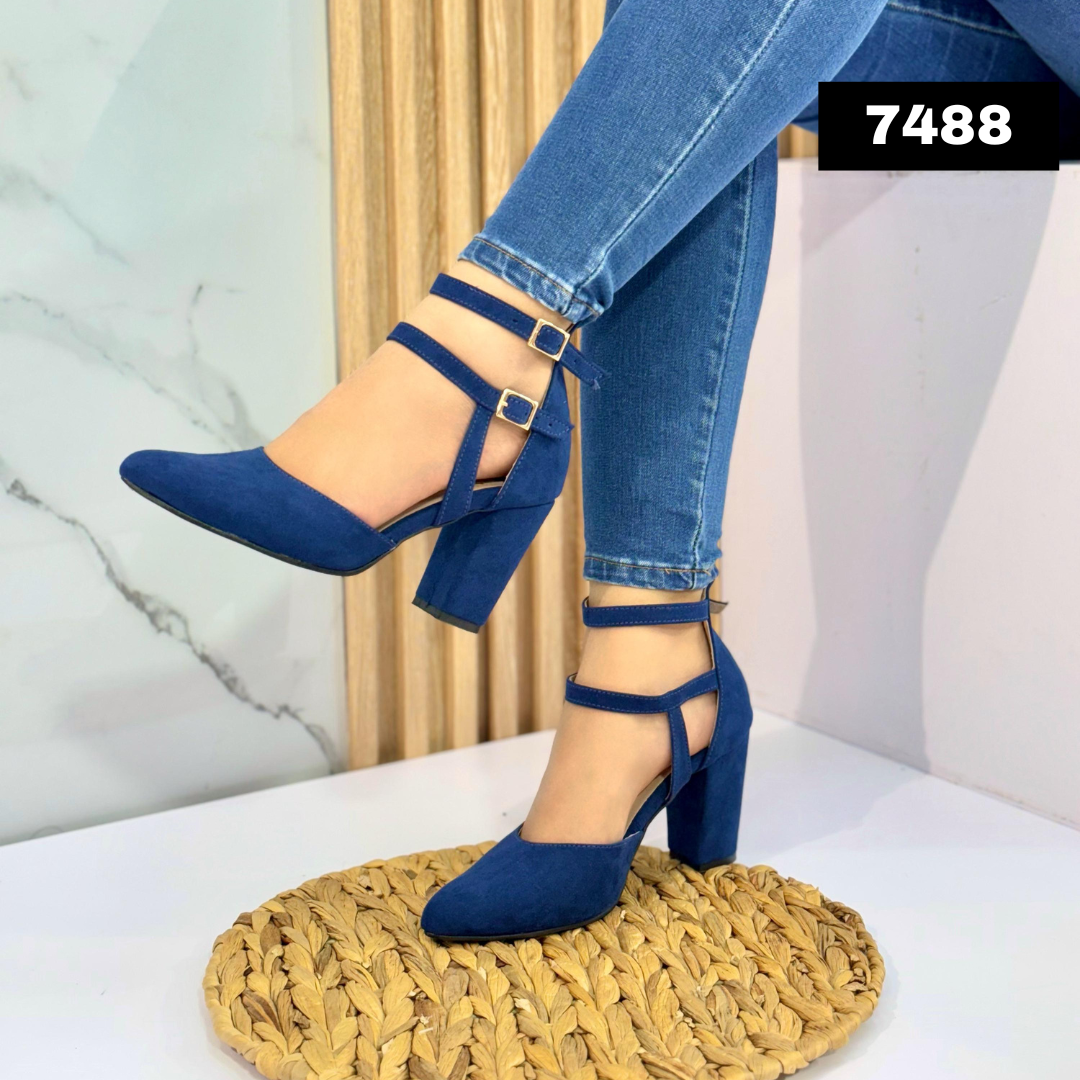 Calzado Mujer Tacón  7.5   REF: 7488  Envió Gratis - Milagros Moda